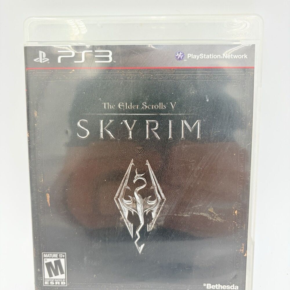 Skyrim The Elder Scrolls V PS3 (PlayStation 3) Video Game Tested